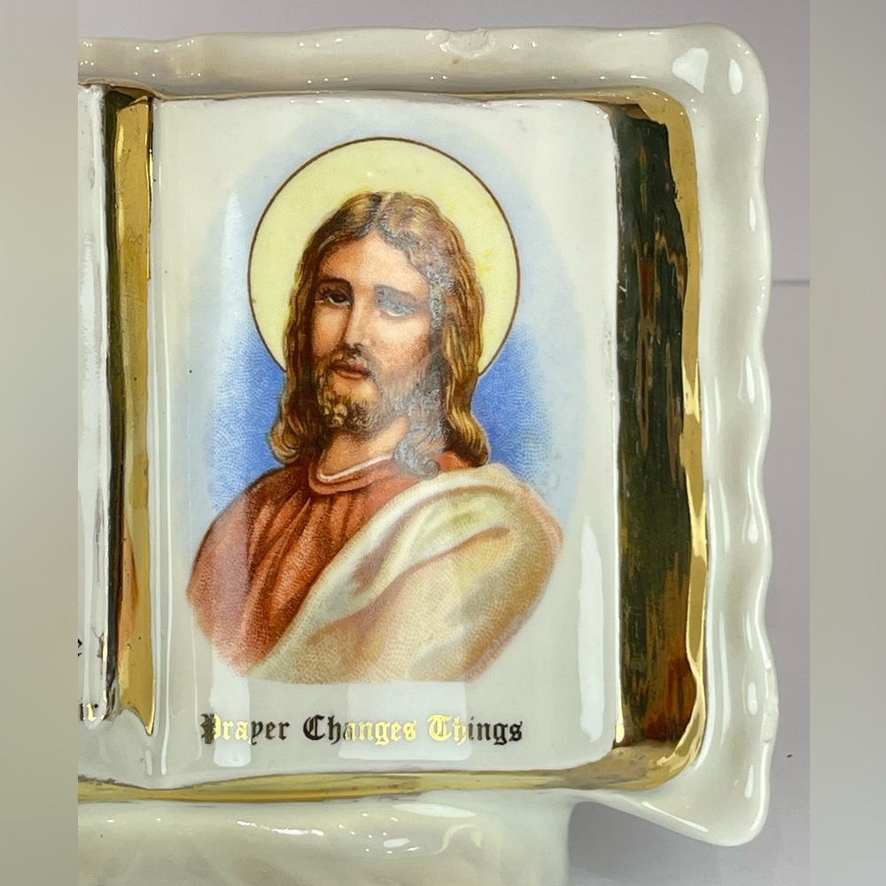 Vintage ceramic prayer book 1960s, The Magic of Prayer - Picture 3 of 14